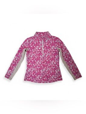 Belle & Bow Equestrian Girls Quarter Zip Top | Size 6